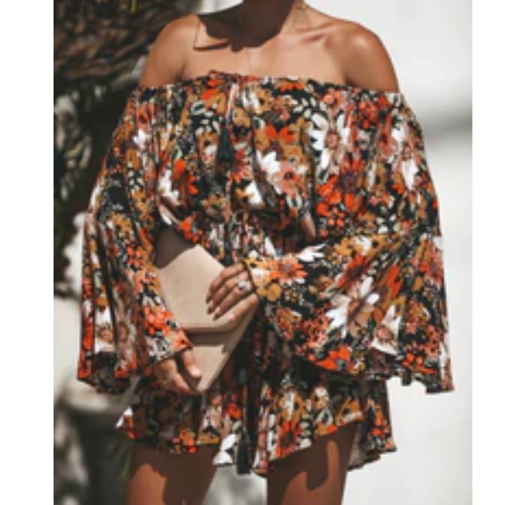 VICI - Moroccan Nights Convertible + Adjustable Swing Romper - Medium